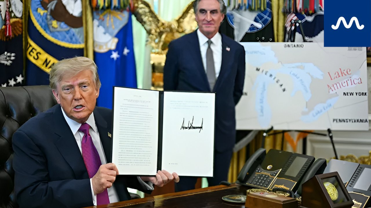 Trump Signs Order Changing Lake Ontario To “Lake America”