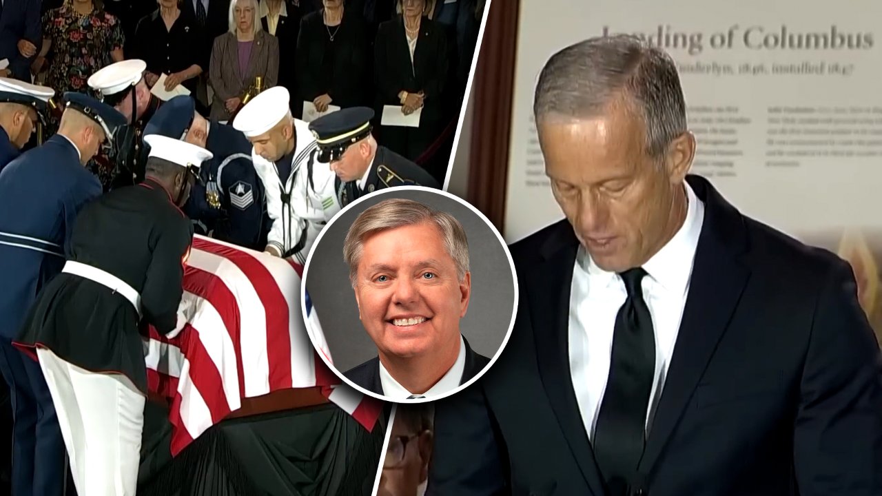 John Thune’s Heartfelt Goodbye to Lindsey Graham Moves the Crowd