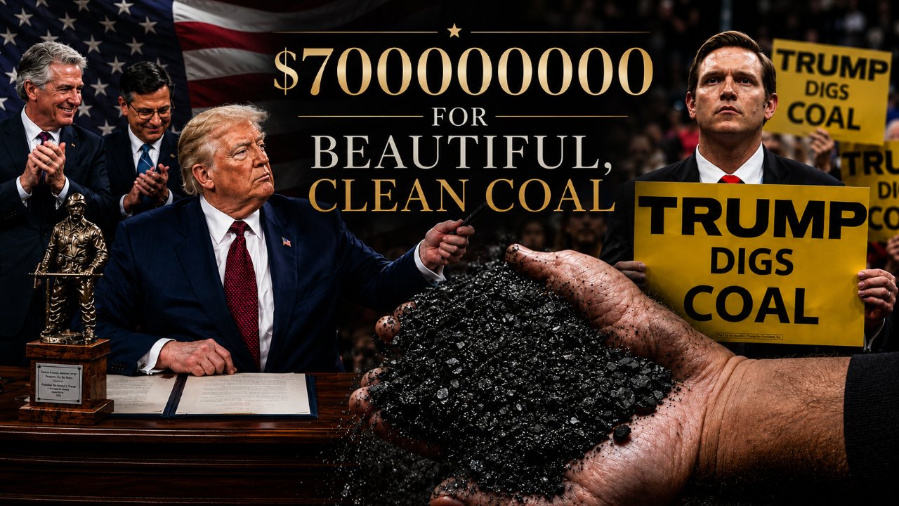 $700 Million For ‘Beautiful, Clean Coal’ - President Trump To Unleash Coal Energy in US