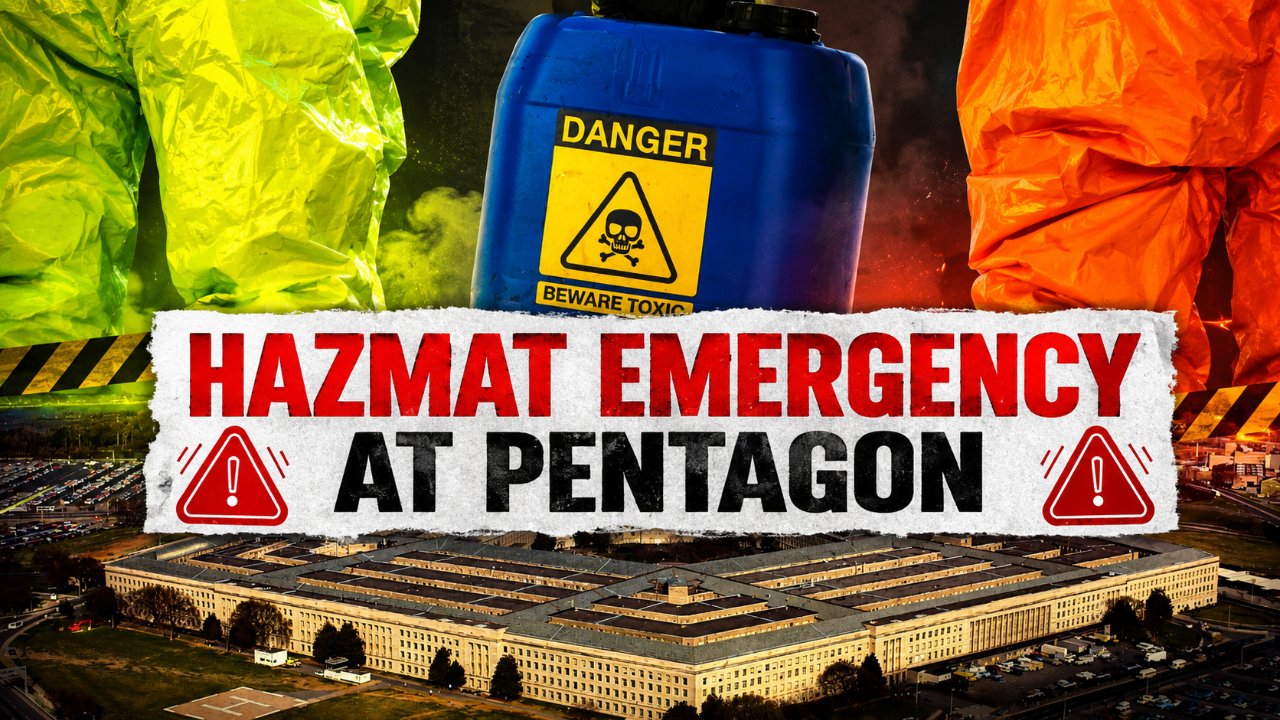 PENTAGON IN LOCKDOWN! The Truth Behind Today’s Sudden Military Hazmat Emergency!