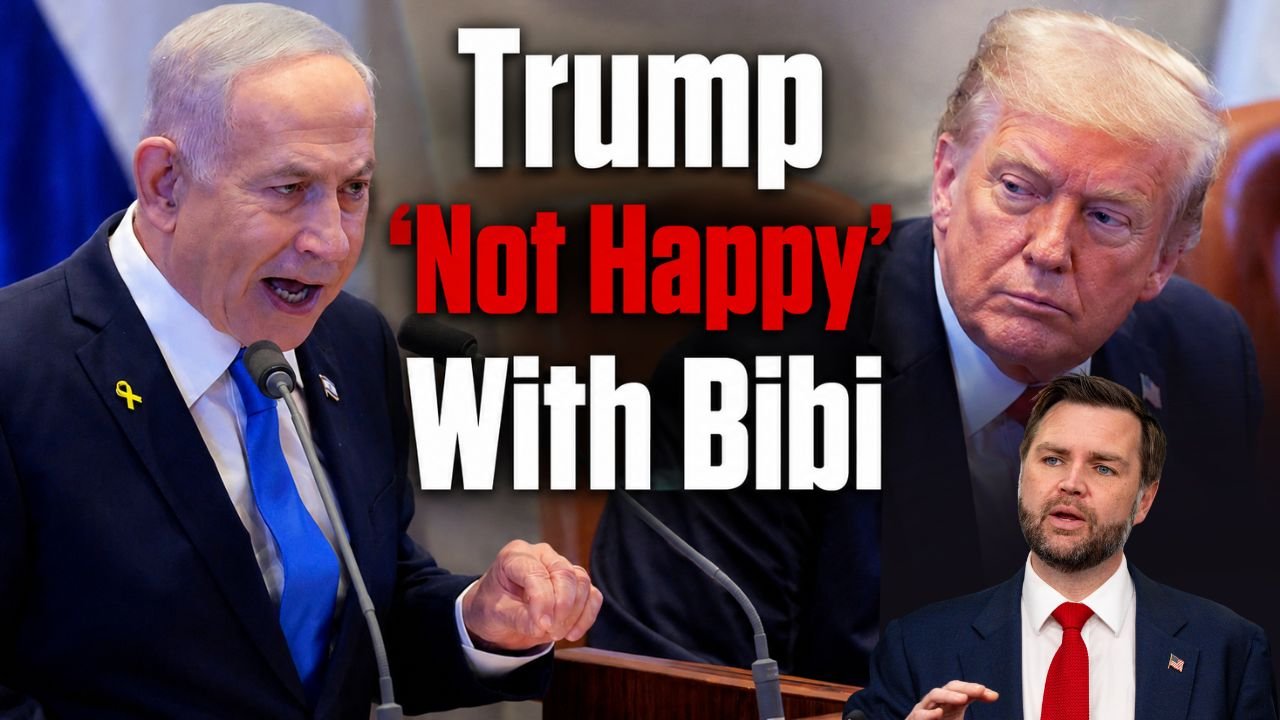 “Trump Only Powerful Ally of Israel Left” - Has Vance Confirmed Impending Break-Up With Bibi