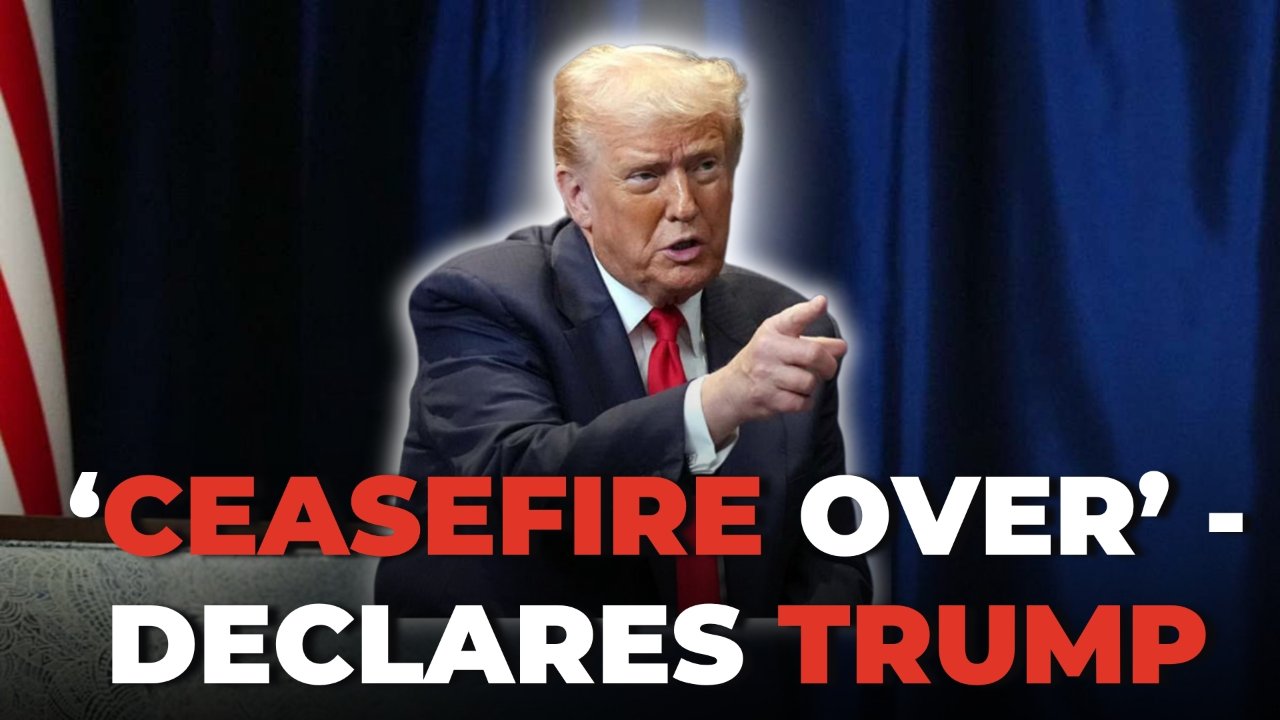 President Trump Declares Ceasefire ‘Over’, ‘Agrees’ To Continue Talks With Iran