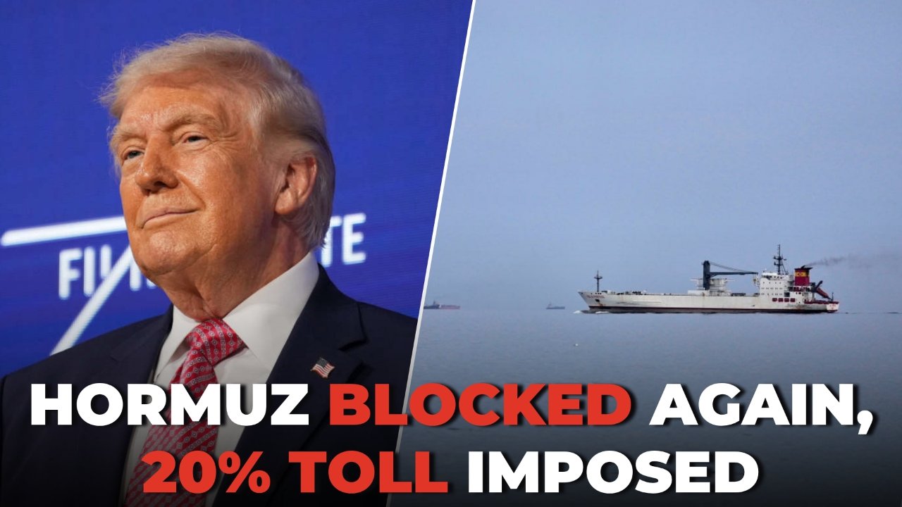 BREAKING: Trump Declares Hormuz Blockade & 20% Toll on Ships