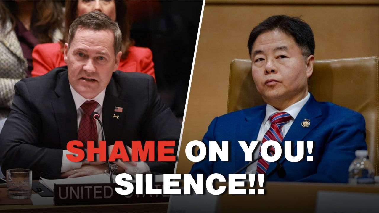Rep. Ted Lieu Crosses The Line While Attacking Amb. Mike Waltz in Committee Meeting