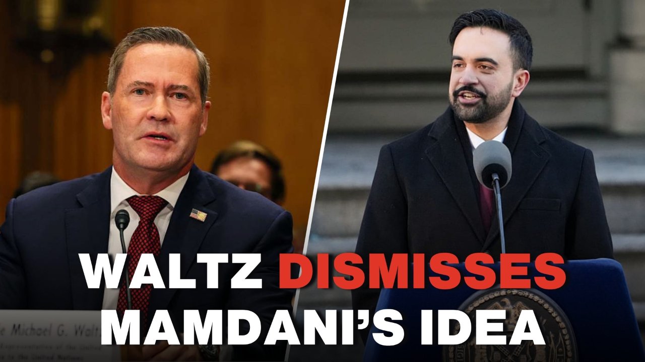 Ambassador Mike Waltz Shoots Down Mamdani’s Fantasy of Arresting Netanyahu
