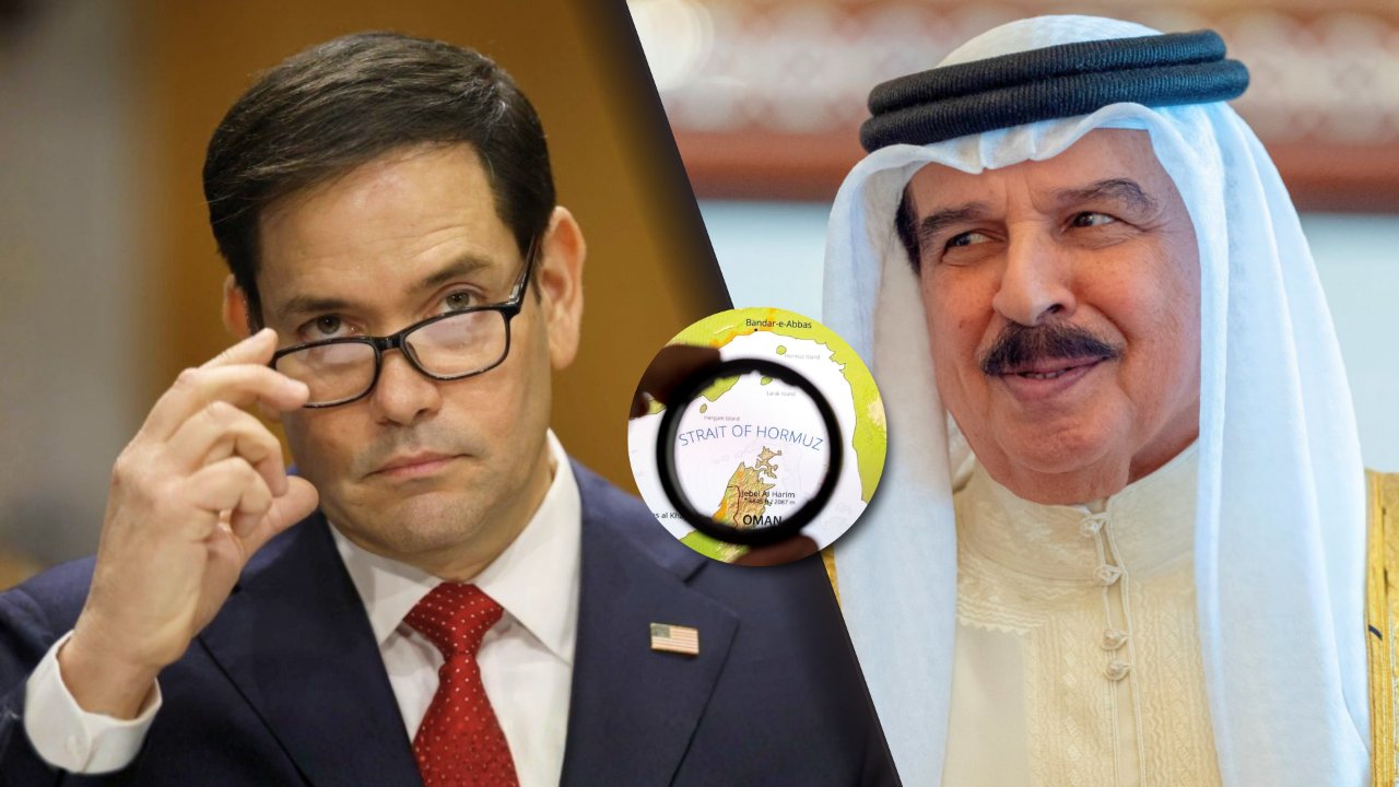 WATCH: Marco Rubio Meets Bahrain King to Ease Wary Gulf Allies Over US-Iran Deal