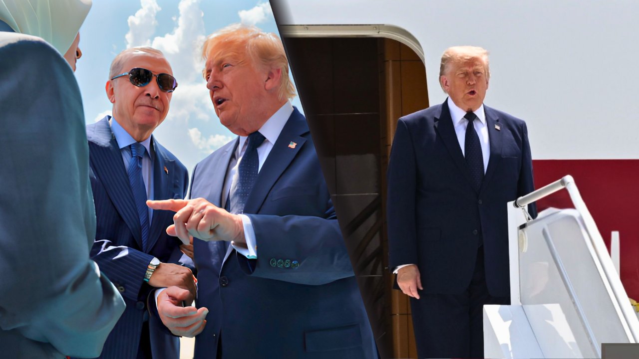 WATCH: President Trump Lands In Ankara On His New Air Force One For NATO Summit