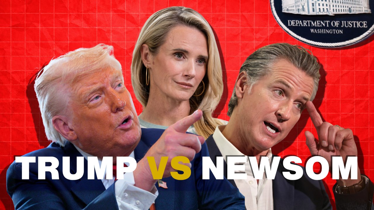 WATCH: Gavin Newsom Responds to Trump Campaign Reaching His Home In DOJ Probe