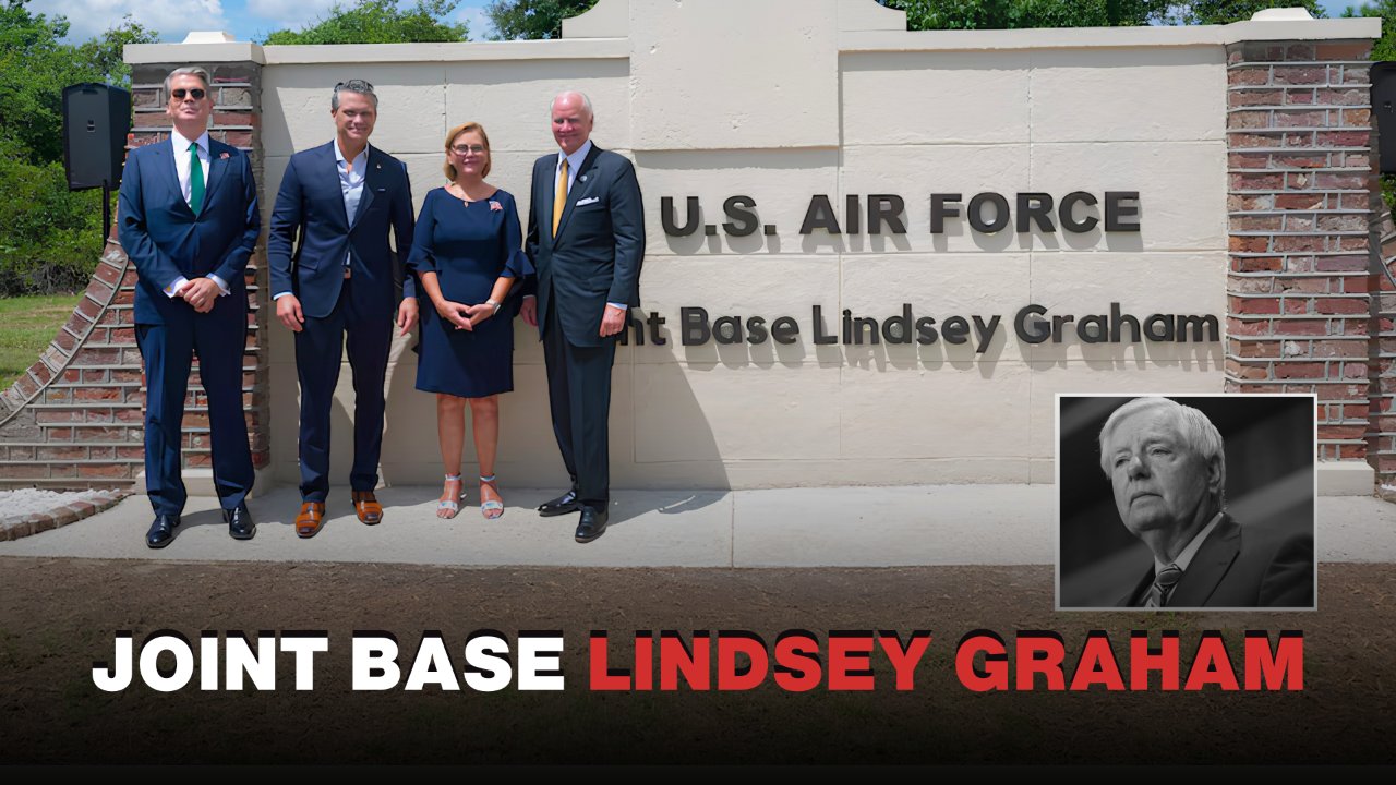 Hegseth Honors Lindsey Graham With Military Base Renaming