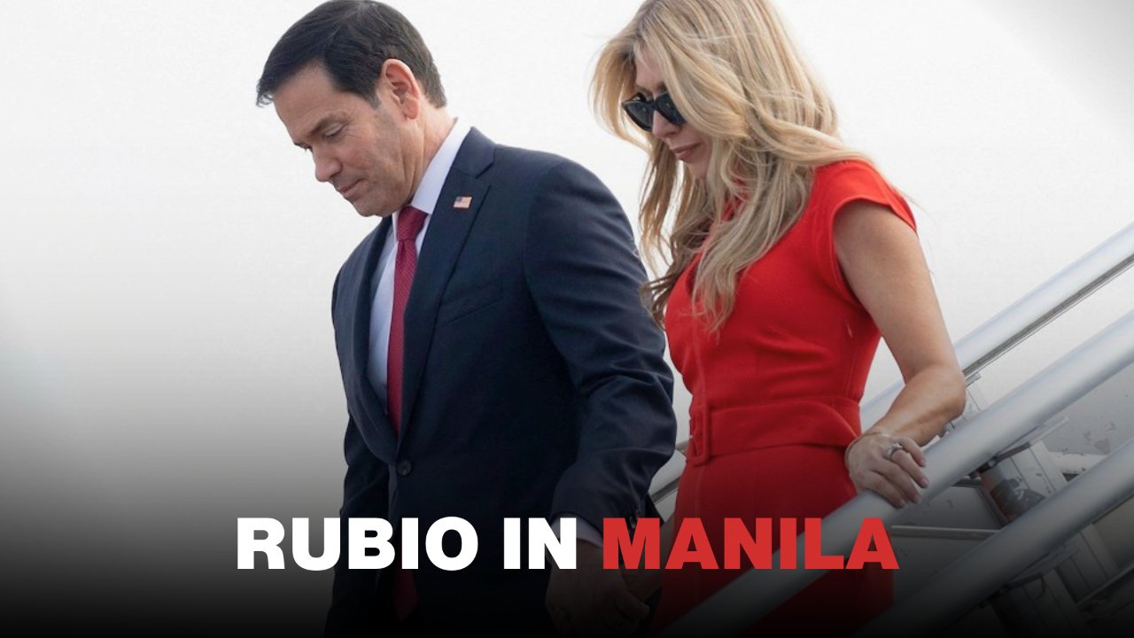 WATCH: Marco Rubio Lands in Manila for ASEAN Summit