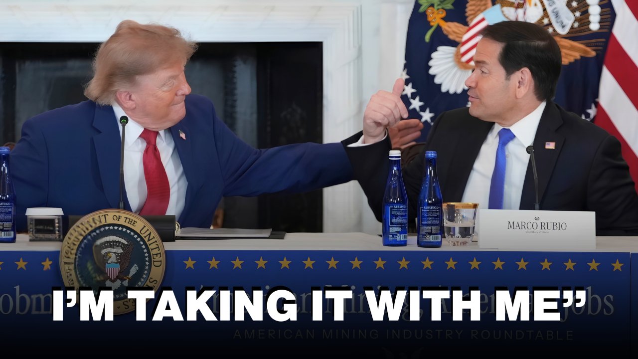 'I'm Taking It With Me' : Trump Bursts Out Laughing at Marco Rubio’s Joke During Cabinet Meeting
