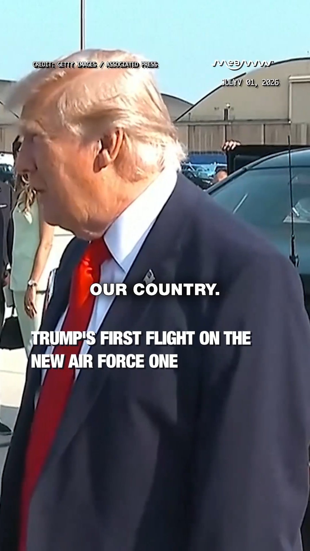 "THE GREATEST PLANE EVER BUILT!" Trump Takes Off on First Official Flight Aboard New Air Force One!