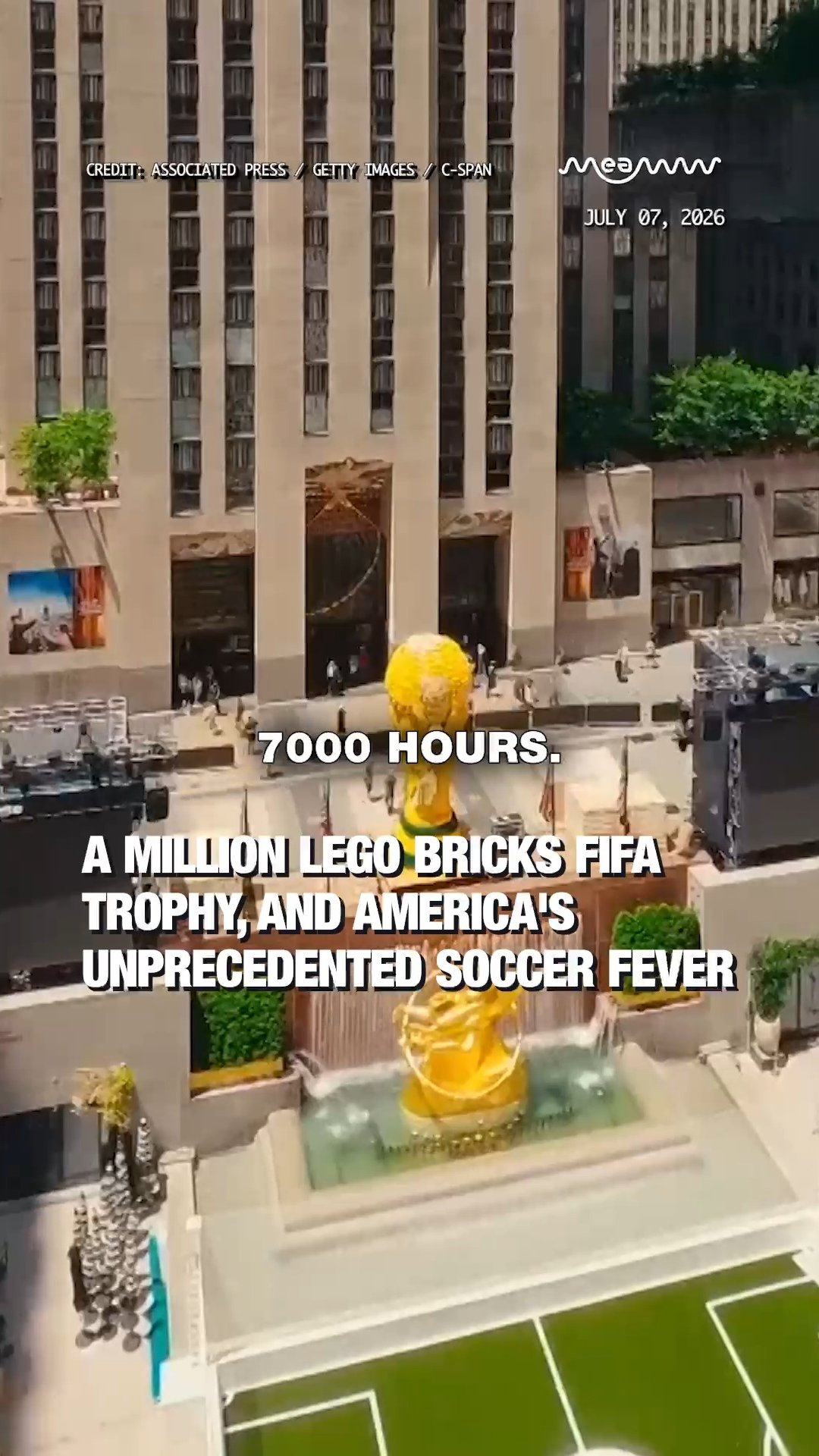 America's 2026 World Cup Fever: 1.3 Million LEGO Trophy and Trump's "Super Bowl" Viewership Claims
