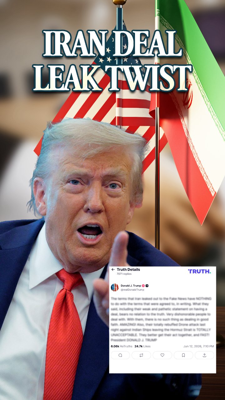 "VERY DISHONORABLE!" Trump Explodes After Iran Secretly Leaks $24B Billion Asset Deal!