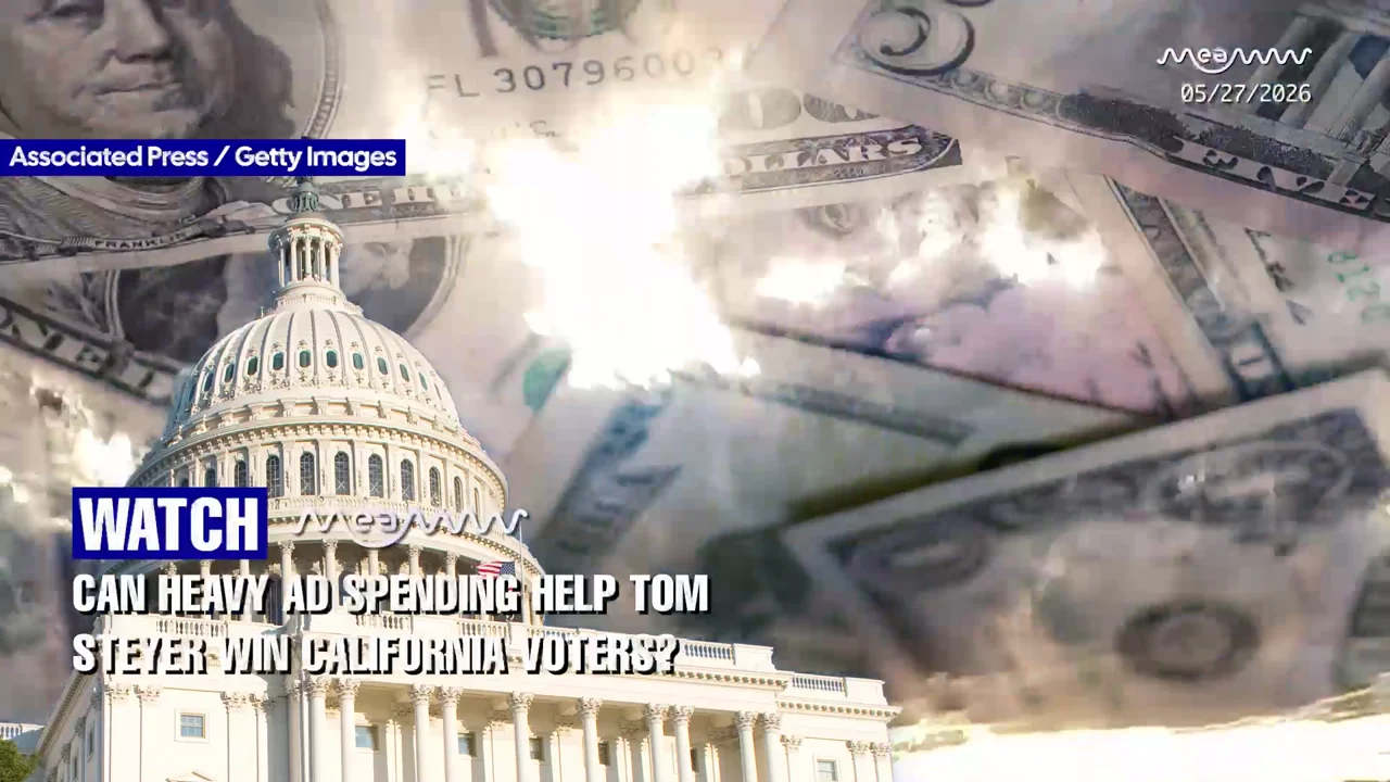Can heavy ad spending help Billionaire Tom Steyer win California voters?