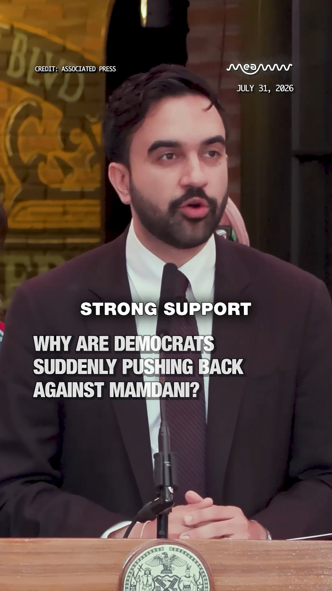 Why Are Democrats Suddenly Pushing Back Against Mamdani?