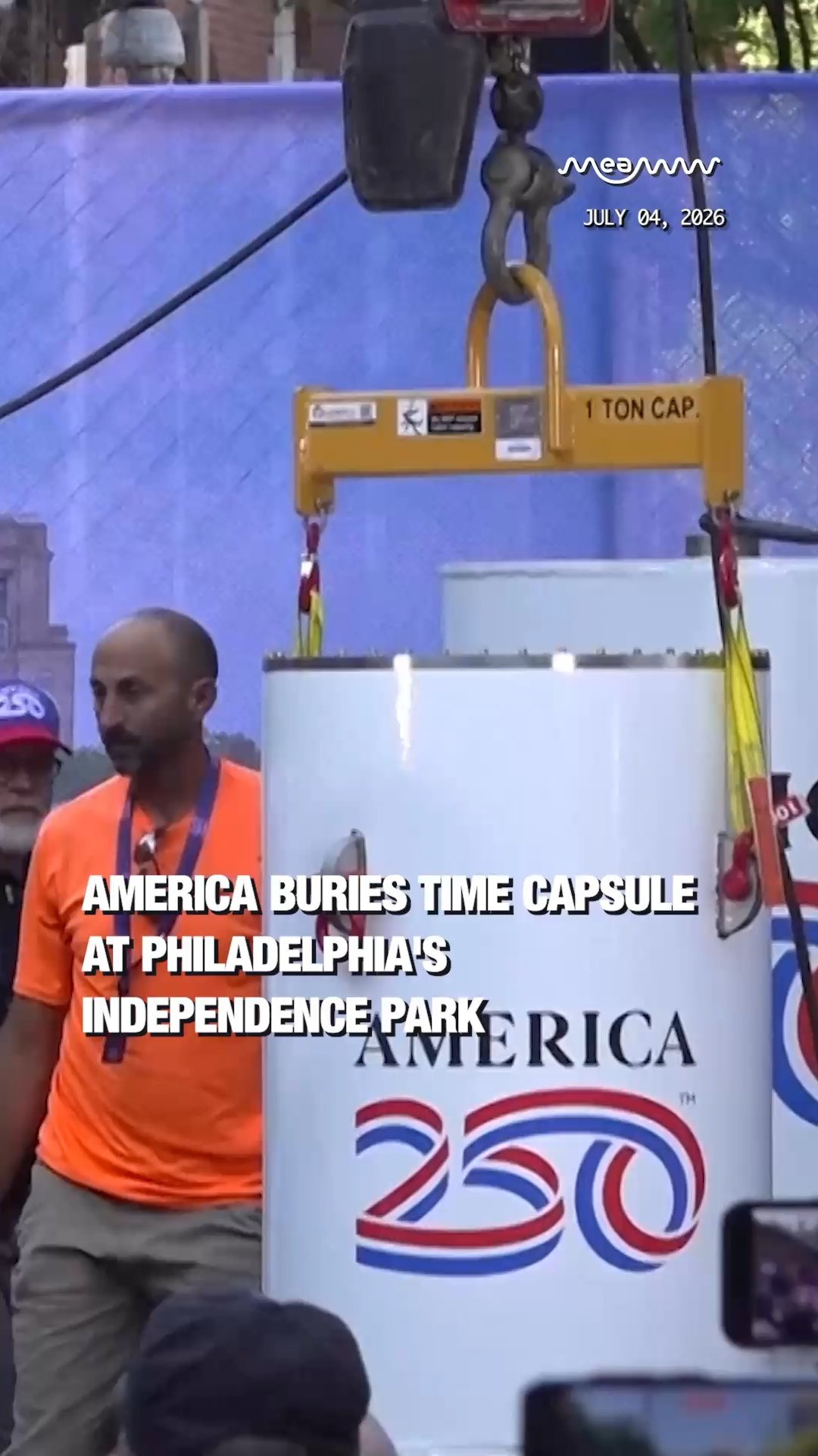 LOCKED UNTIL 2276! Inside the Massive One-Ton Time Capsule Buried for America's 250th!