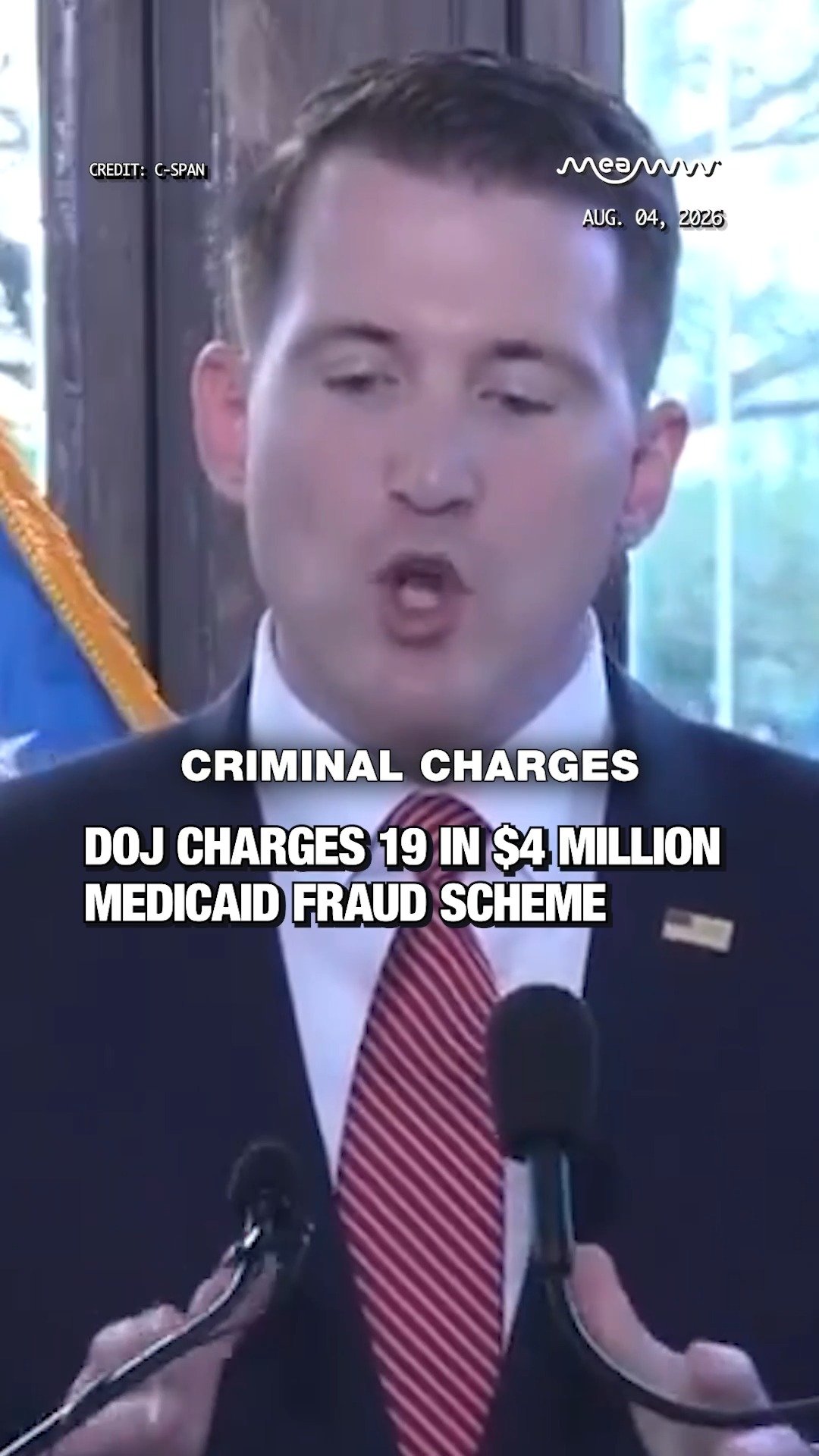 DOJ Charges 19 in $4 Million Medicaid Fraud Scheme