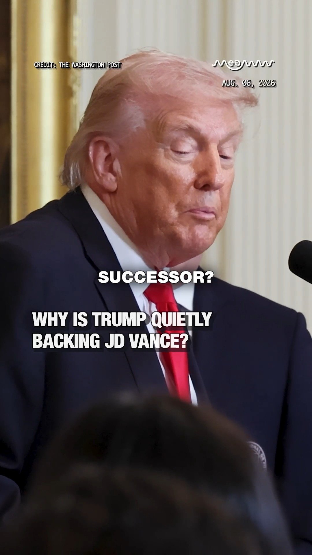 Why Is Trump Quietly Backing JD Vance?