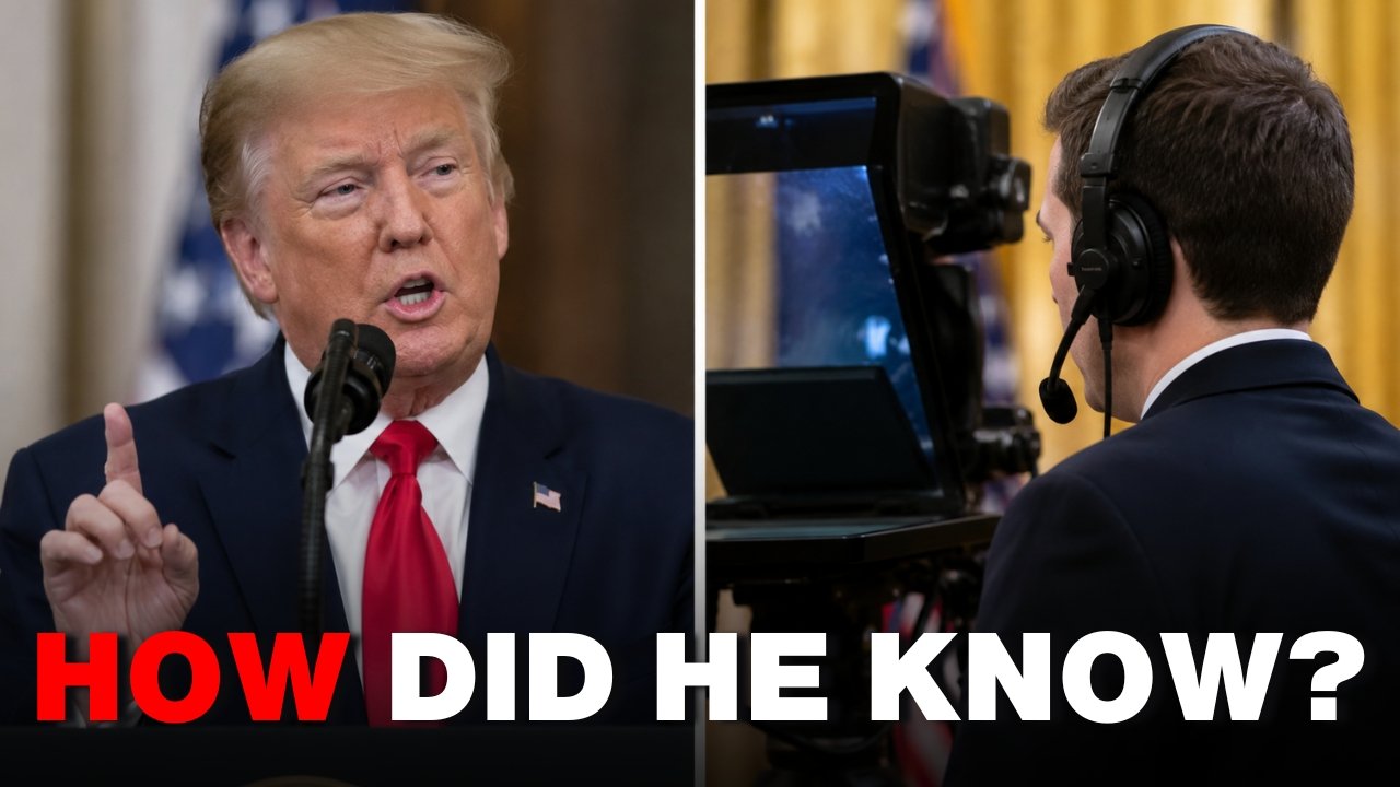 The Teleprompter Bet: How a White House Staffer Allegedly Gaming the System for $100K.