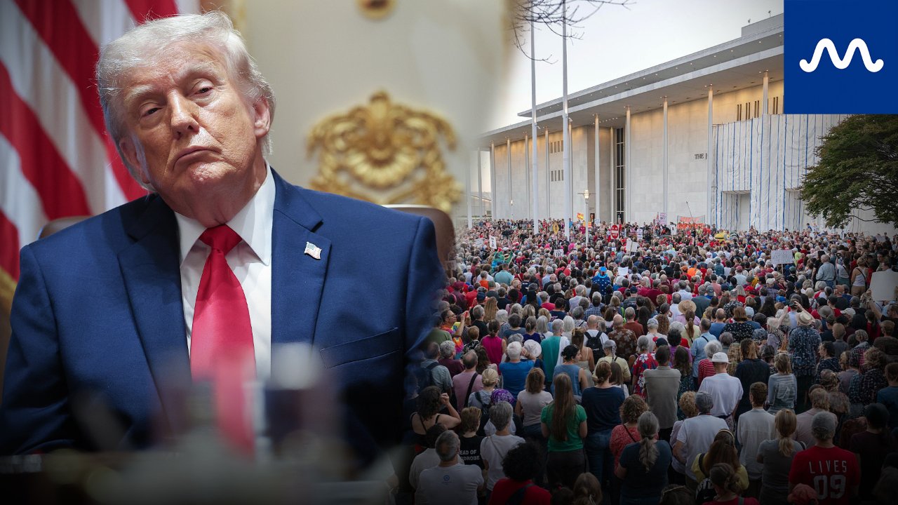 Trump’s Kennedy Center Fight Draws Thousands of Protesters