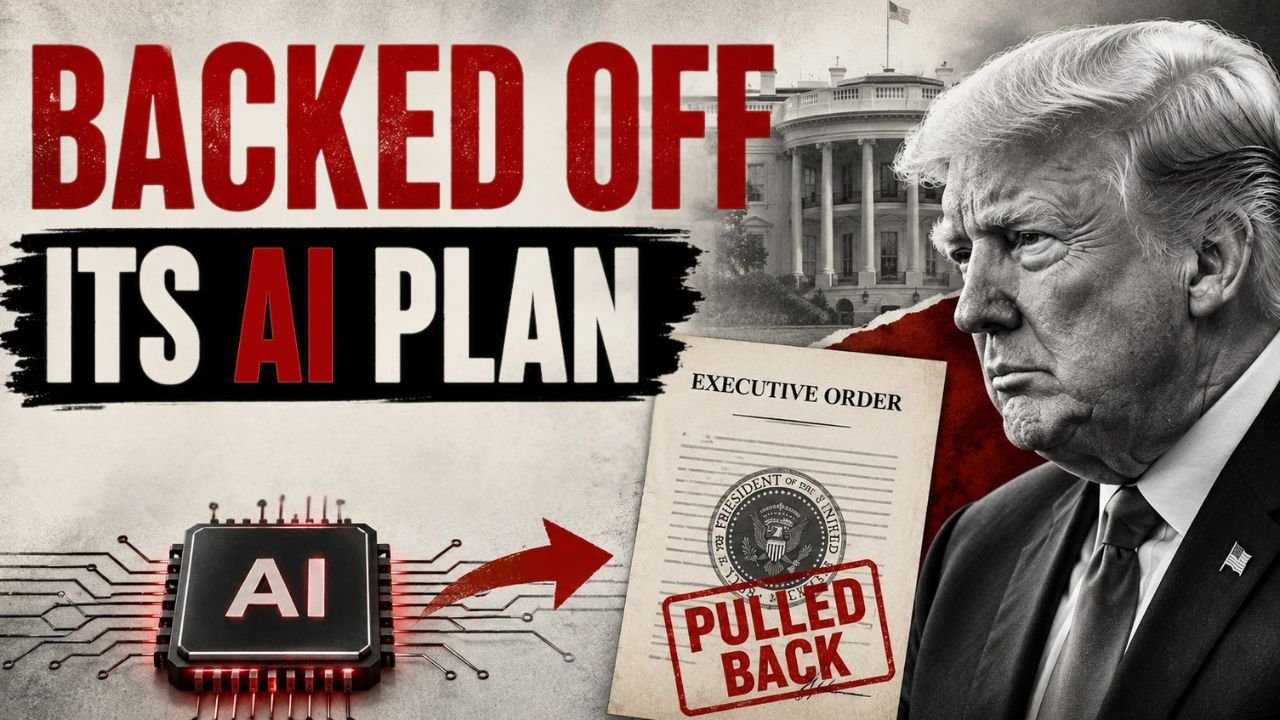 Trump's New AI Order: Why The White House Backed Off