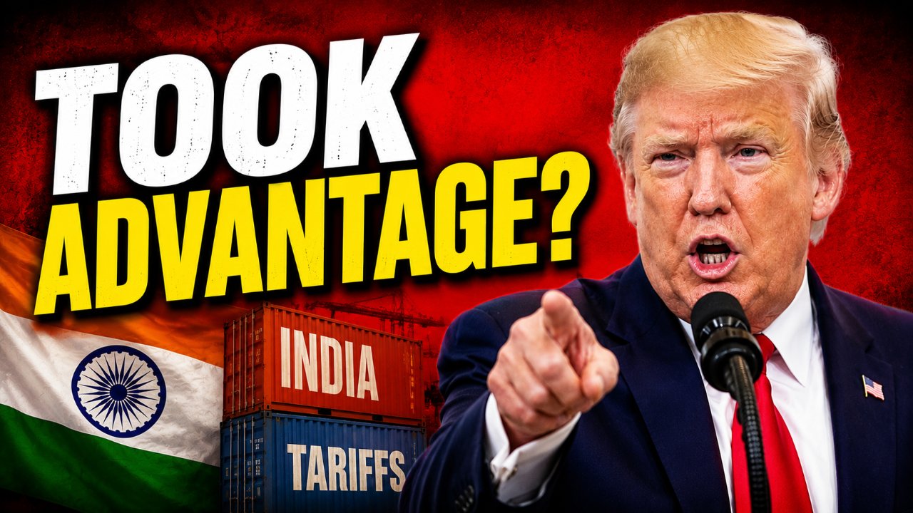 “India Took Advantage Of America For Years” says Trump