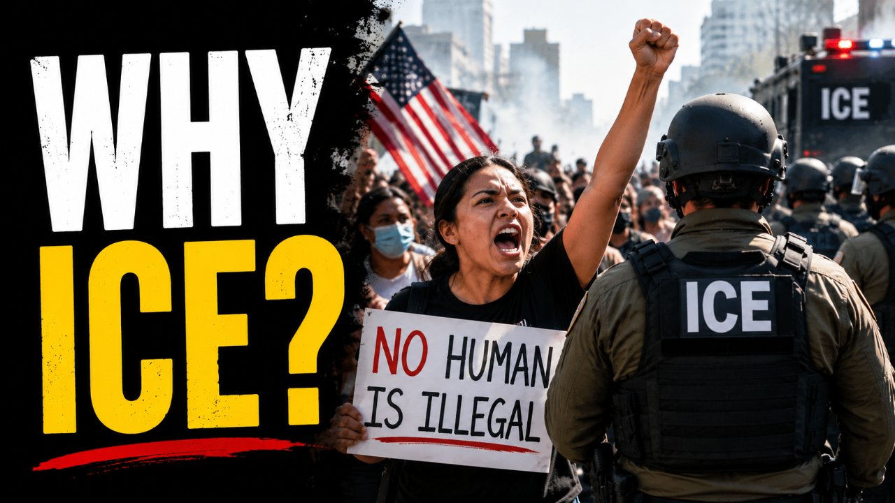 Anti-ICE Protest in Los Angeles: Clashing Over Enforcement