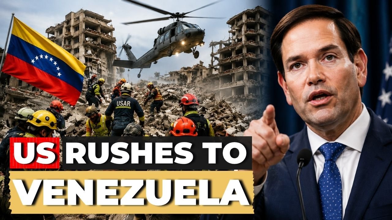 US Rushes Rescue Teams After Powerful Venezuela Earthquake