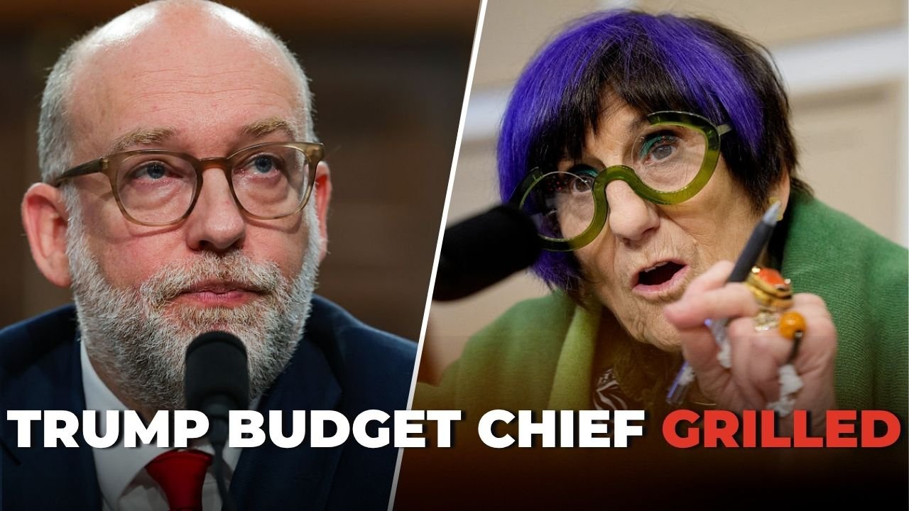 WATCH: Rosa DeLauro Grills Trump's Budget Chief Russell Vought in Heated Hearing