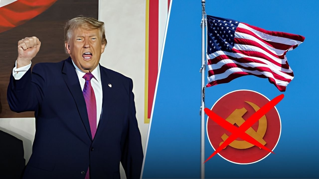 Watch: Trump Warns of 'Mortal Threat' of Communism at America 250 Event