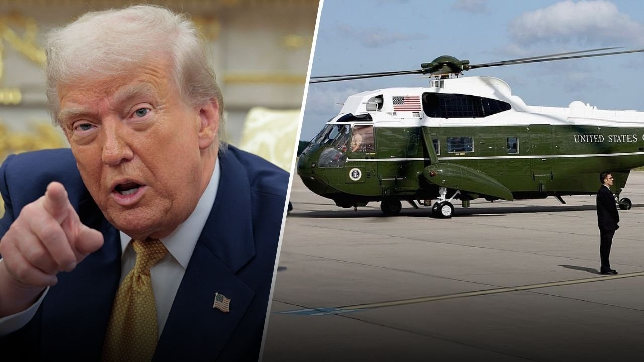 "DO A BEAUTY!" Trump Stuns DC by Replacing White House Grass with Carved Granite Helipad!