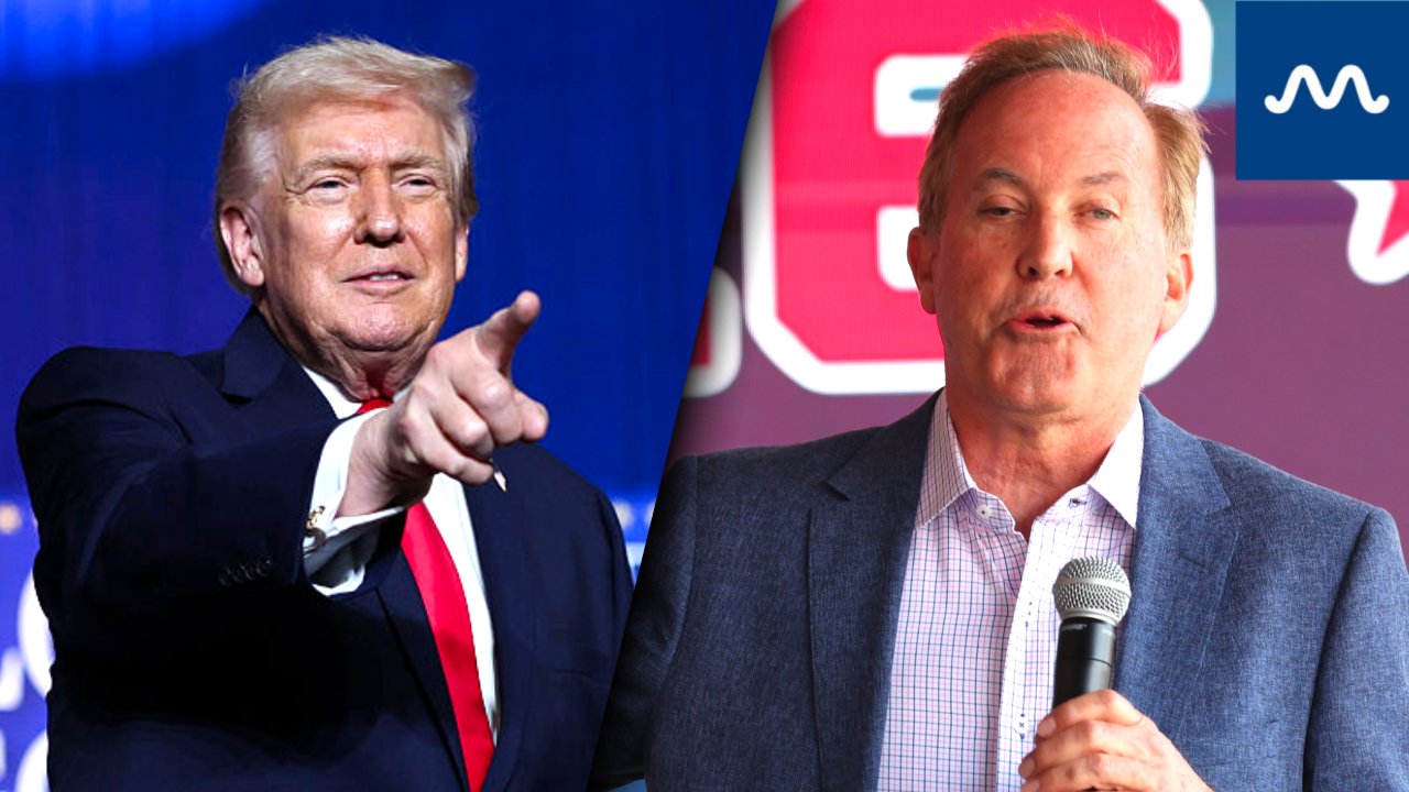 Trump Gives Backhanded Endorsement to Ken Paxton: “You Might Not Love His Look”