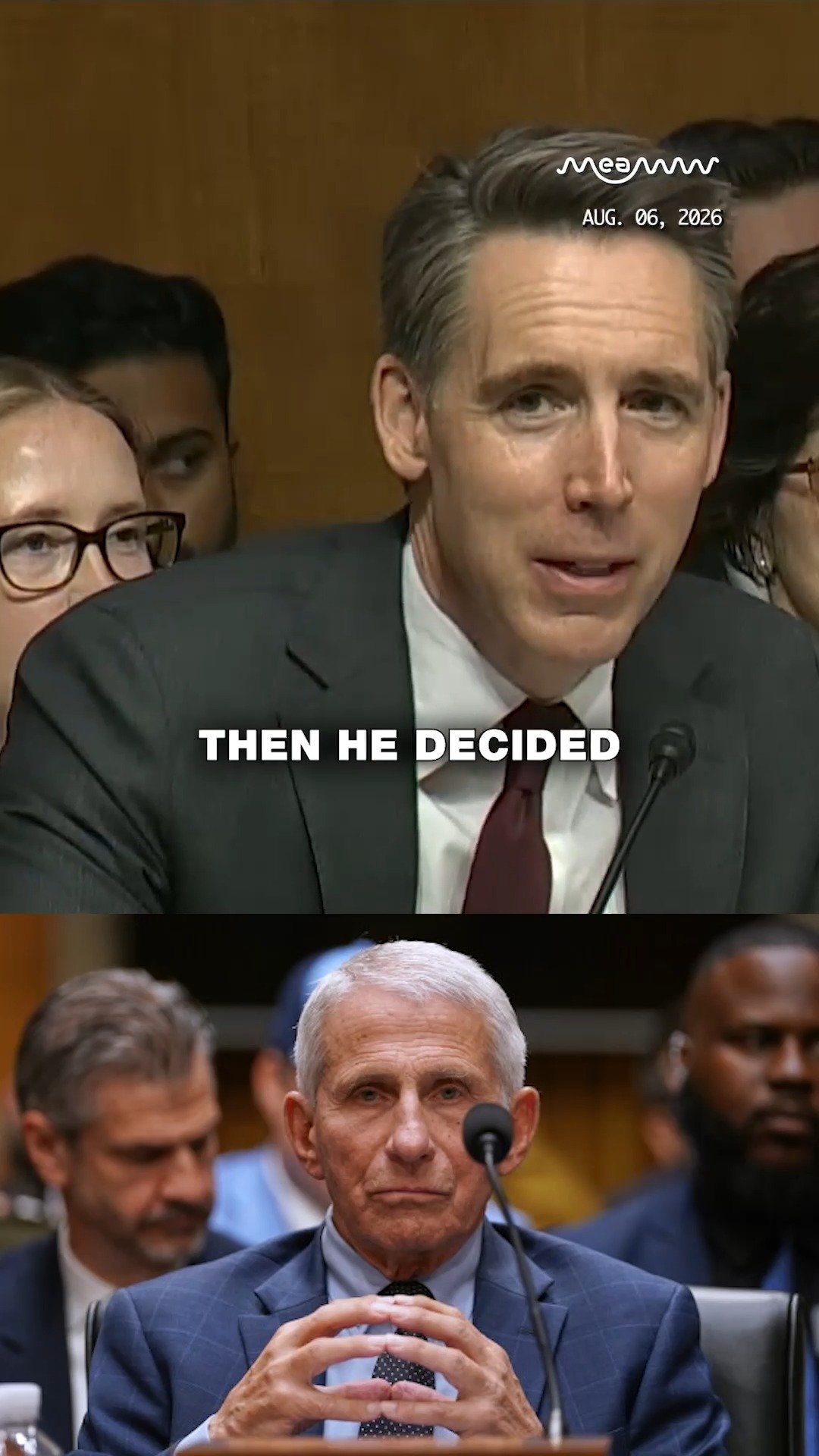 Hawley and Blumenthal Clash Over Fauci