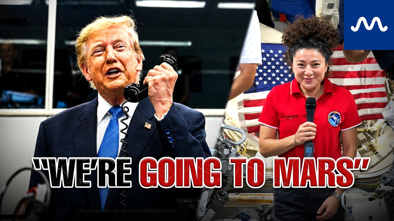 Trump Speaks With Astronauts in Space  “We’re Going to Mars”