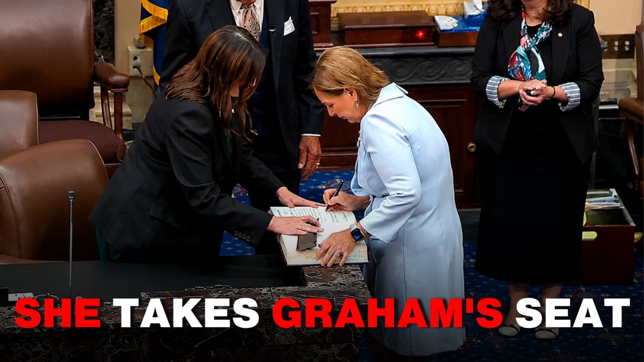 HISTORIC & EMOTIONAL! Lindsey Graham’s Sister Sworn Into the Senate in Shocking Caretaker Move!