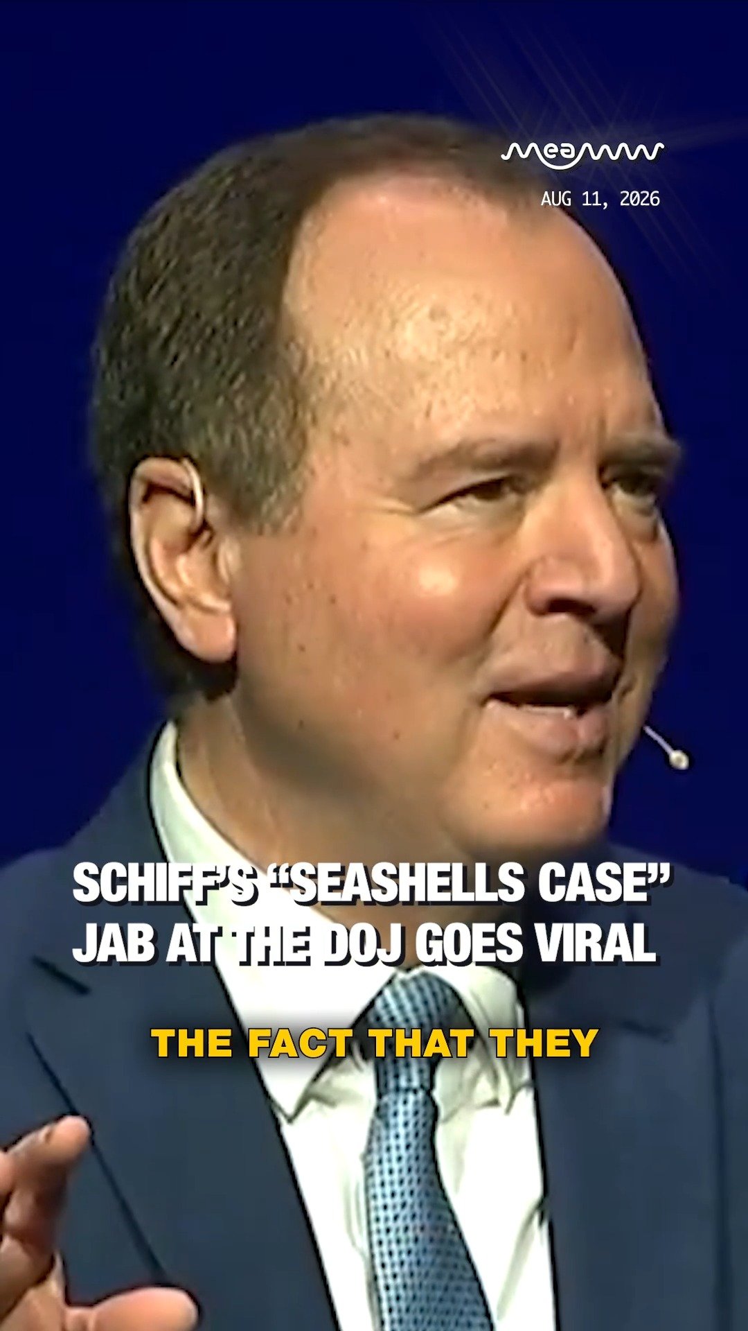 Schiff’s “Seashells Case” Jab at the DOJ Goes Viral
