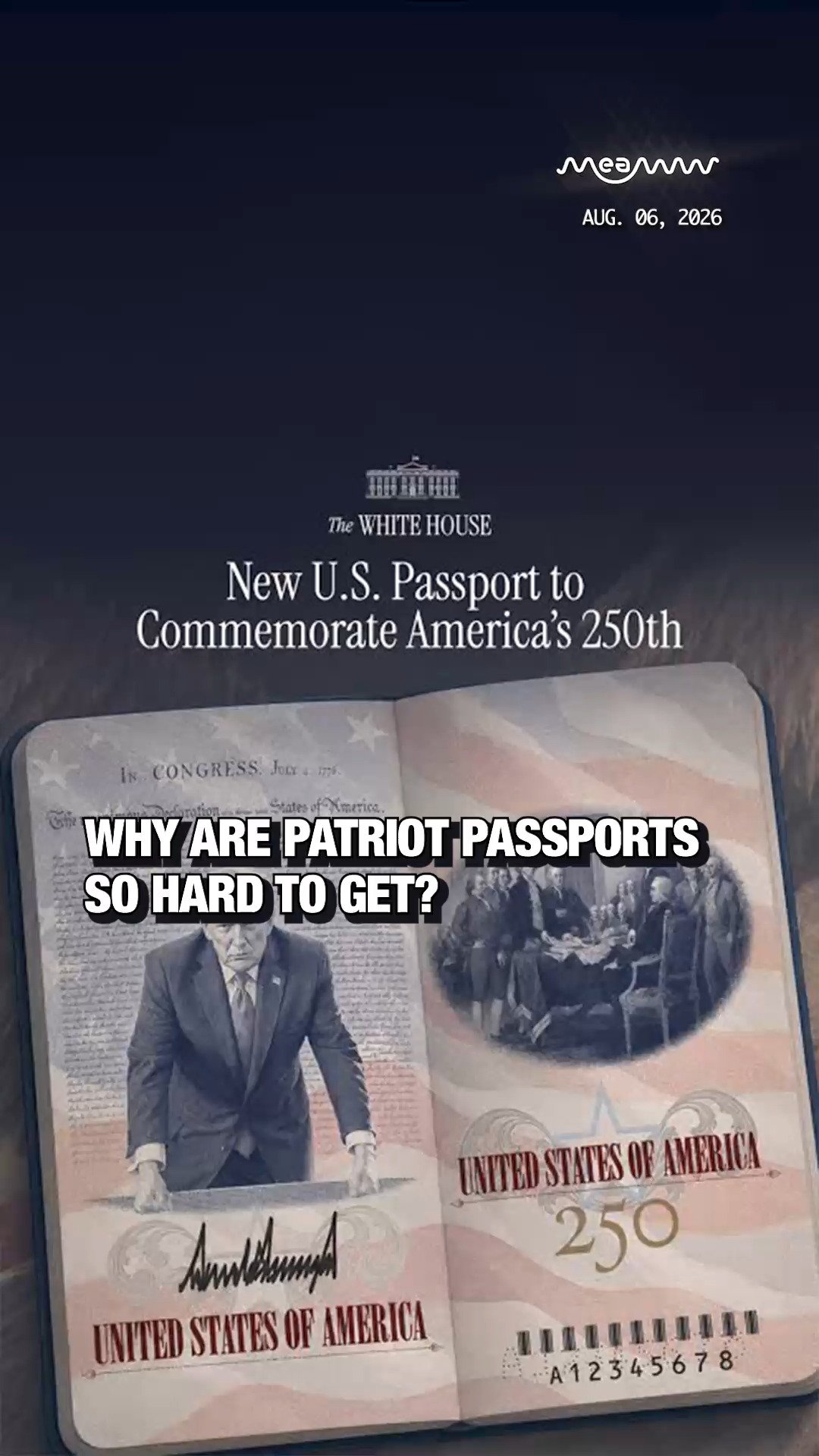 Why Are Patriot Passports So Hard to Get?