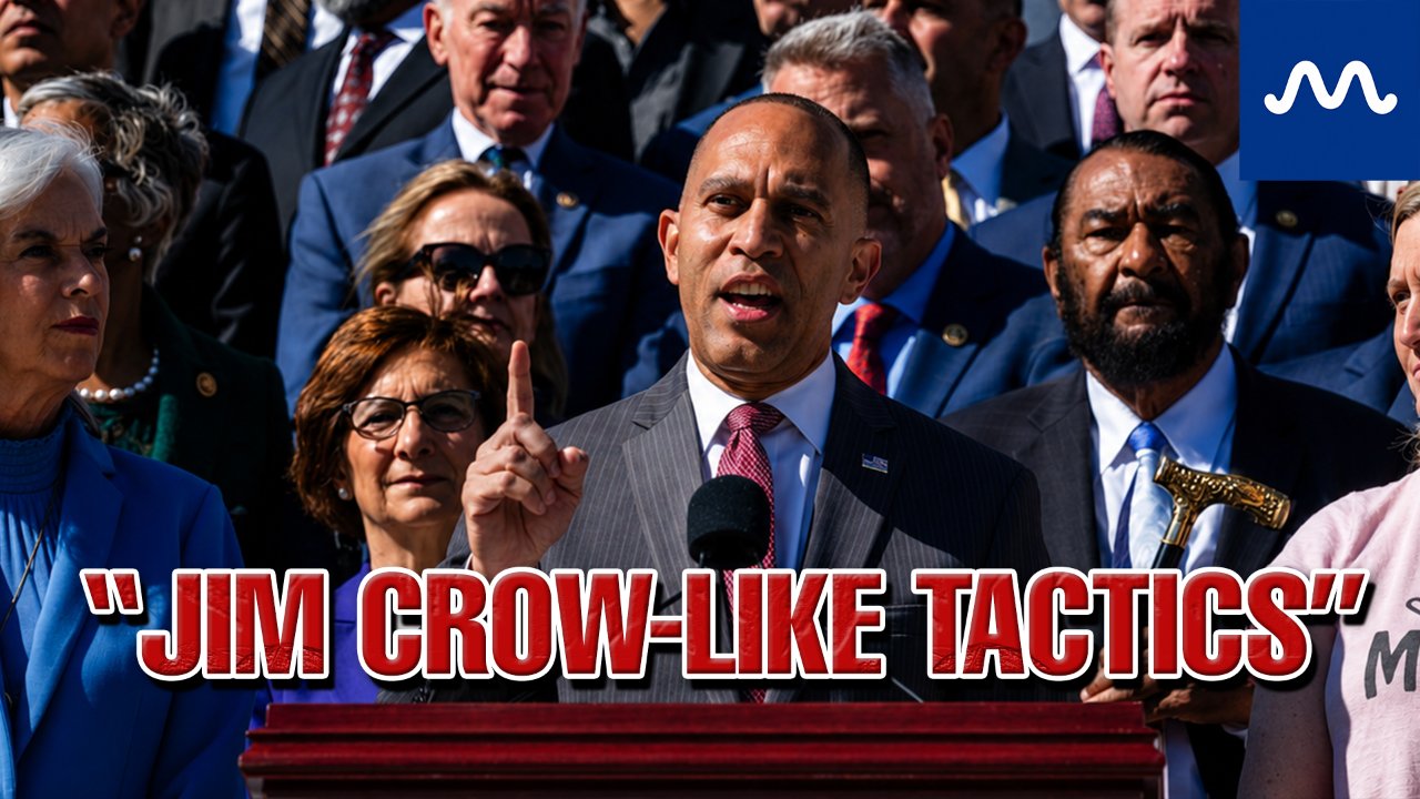 Hakeem Jeffries Accuses Trump and GOP of “Jim Crow-Like Tactics”