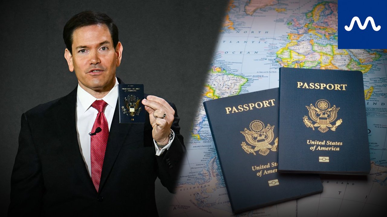 Rubio Unveils New Gold-and-White Packaging For U.S. Passports