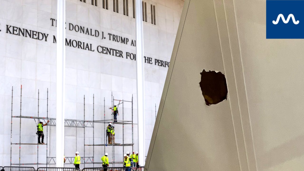 Kennedy Center Ceiling COLLAPSES - Trump’s Renovation Fight Takes a Turn