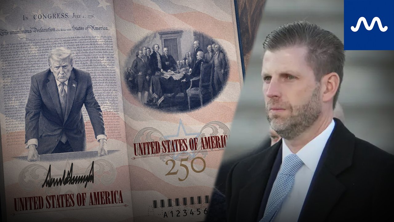 Donald Trump Is Now Inside U.S. Passports - Eric Trump Shows It Off