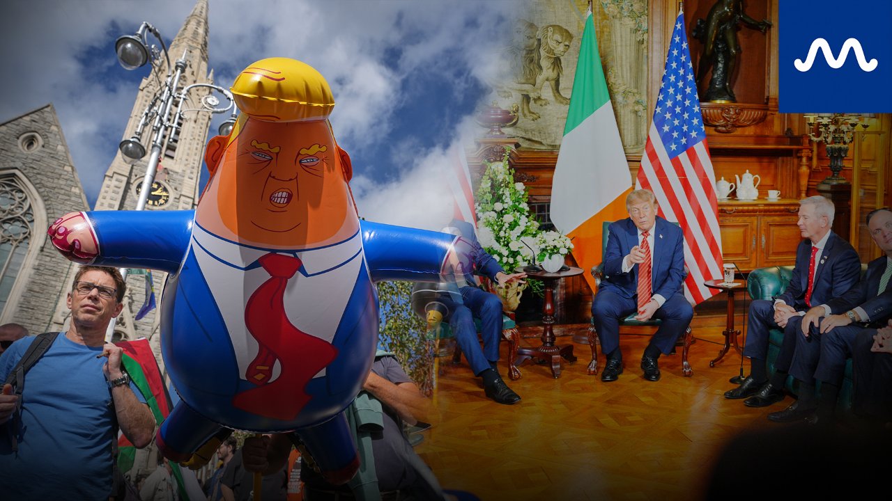 Trump in Ireland — he wants united Ireland, says NATO doesn't assist US in Hormuz conflict