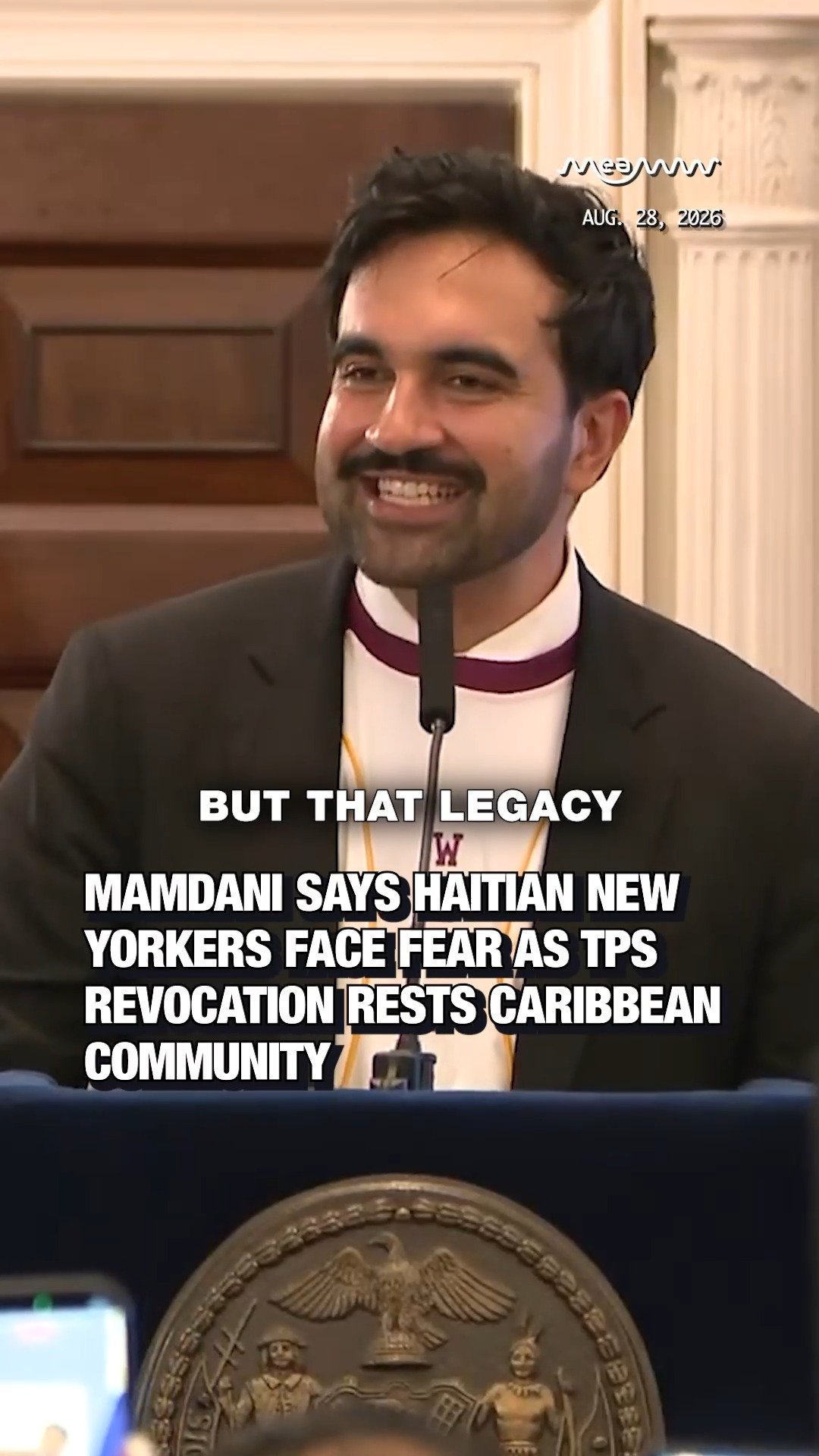 Mamdani Says Haitian New Yorkers face fear as TPS revocation rests Caribbean Community