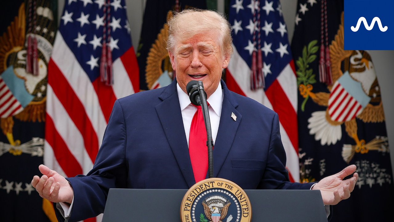 Trump makes light dance moves, mimics Kamala as he attends Rose Garden Lunch at White House