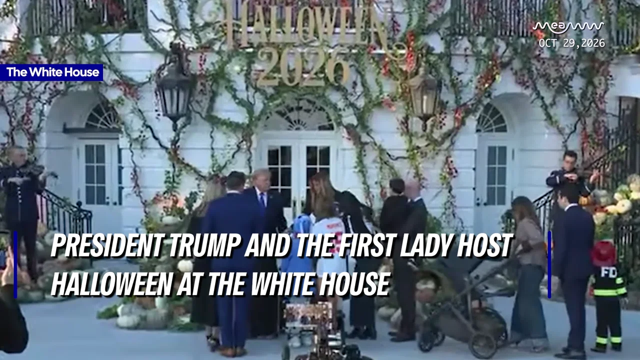 President Trump and the First Lady Host Halloween at the White House