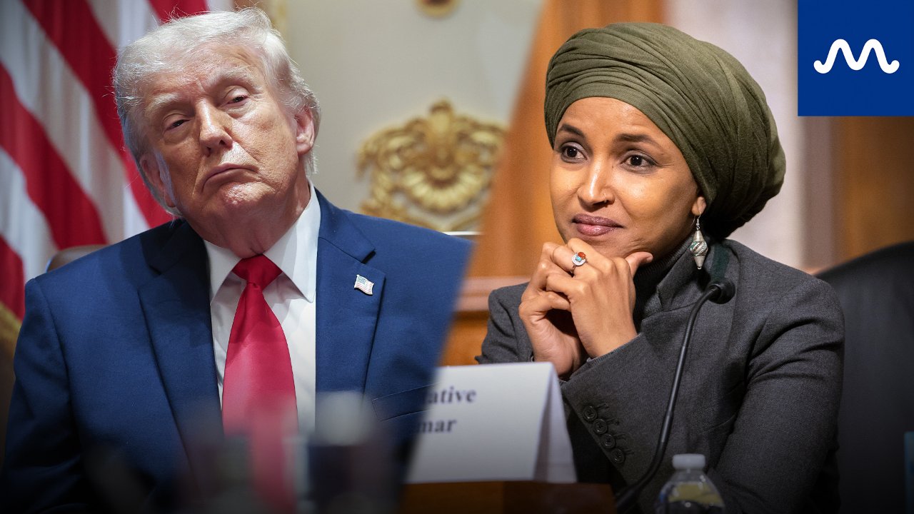 Ilhan Omar is a terrible person says Trump as he departs for Ohio rally ahead of midterms