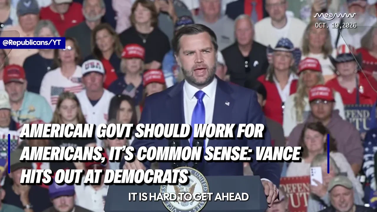 American govt should work for Americans, it’s common sense: Vance hits out at democrats