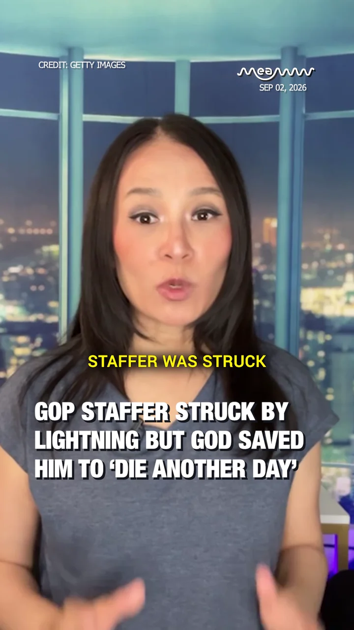 GOP Staffer Struck By Lightning But God Saved Him To ‘Die Another Day’