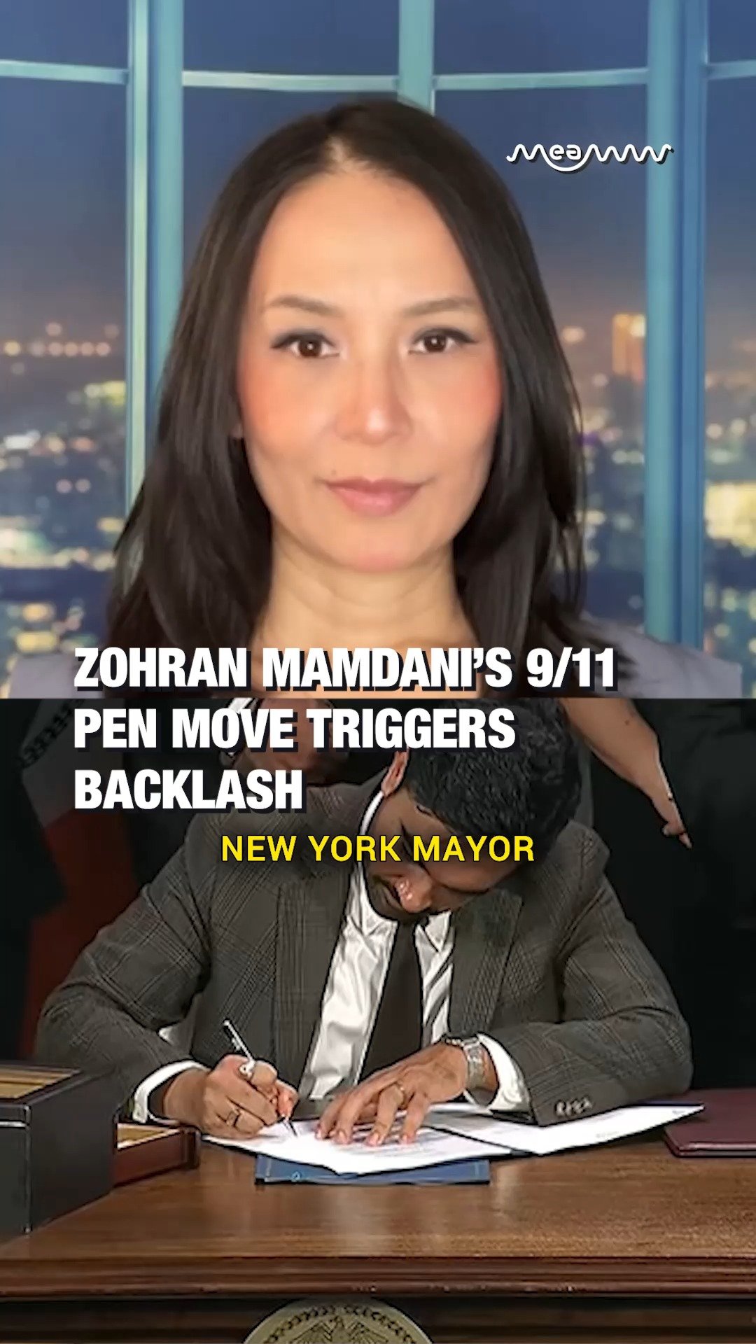 Zohran Mamdani’s 9/11 Pen Move Triggers Backlash.